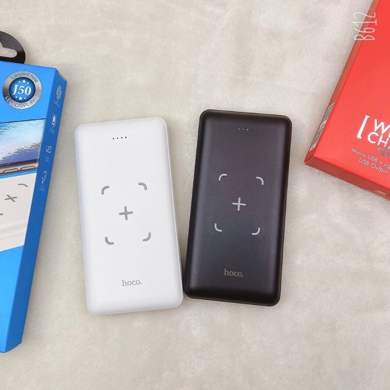 Sạc dự phòng không dây hoco 10000Mah, Sạc nhanh dự phòng tiện lợi - Bảo Hành 12 Tháng