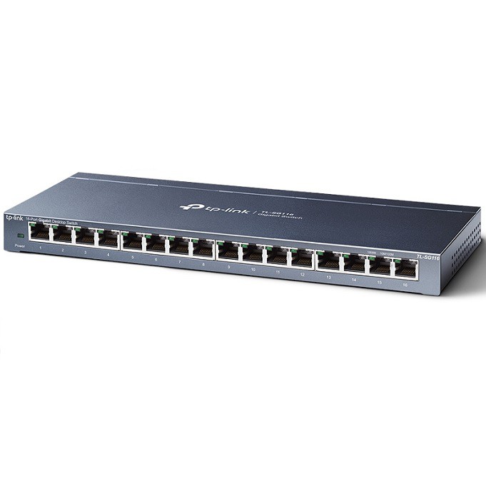 Thiết bị chia mạng TPLink TL-SG116 Gigabit 16 cổng Lan 1000Mbps