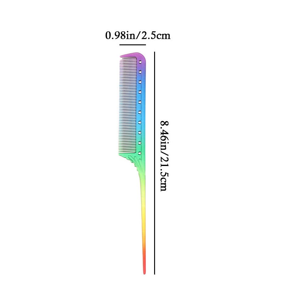 Lược cắt tóc nhật bản YS 7 màu, lược tỉa layer siêu hot