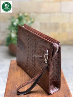 CLUTCH DA CÁ SẤU THẬT CÁ SẤU GÒ VẤP
