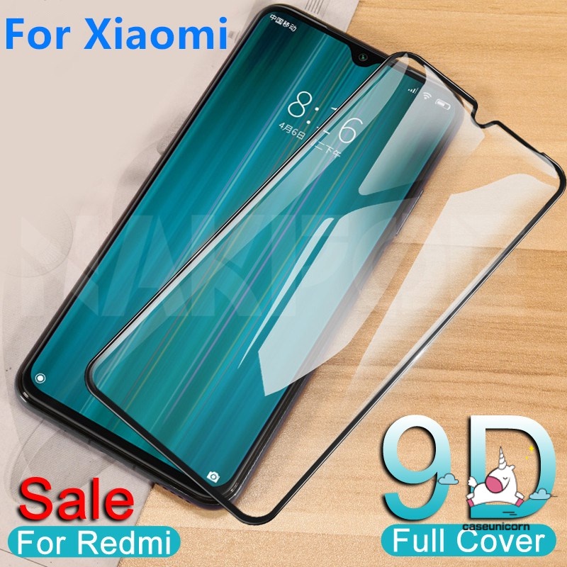 Set 3 Miếng Dán Cường Lực 9D Cho Xiaomi Redmi 10 9 9T 9A 9C Note 9 9s 9pro 8 7 10 10s 11 Pro POCO X3 NFC Pro M3