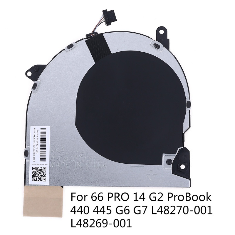 Quạt Làm Mát CPU Cho ZHAN 66 PRO 14 G2 ProBook 440 445 446 G6 G7