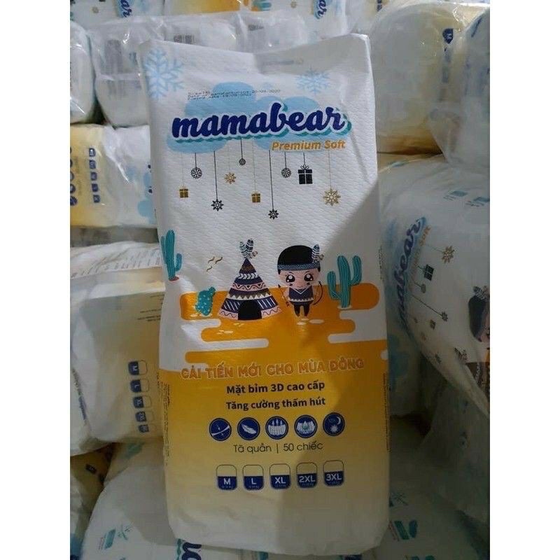 Bỉm quần Mama Bear size M50/ L50/Xl50/XXL50/Xxxl50