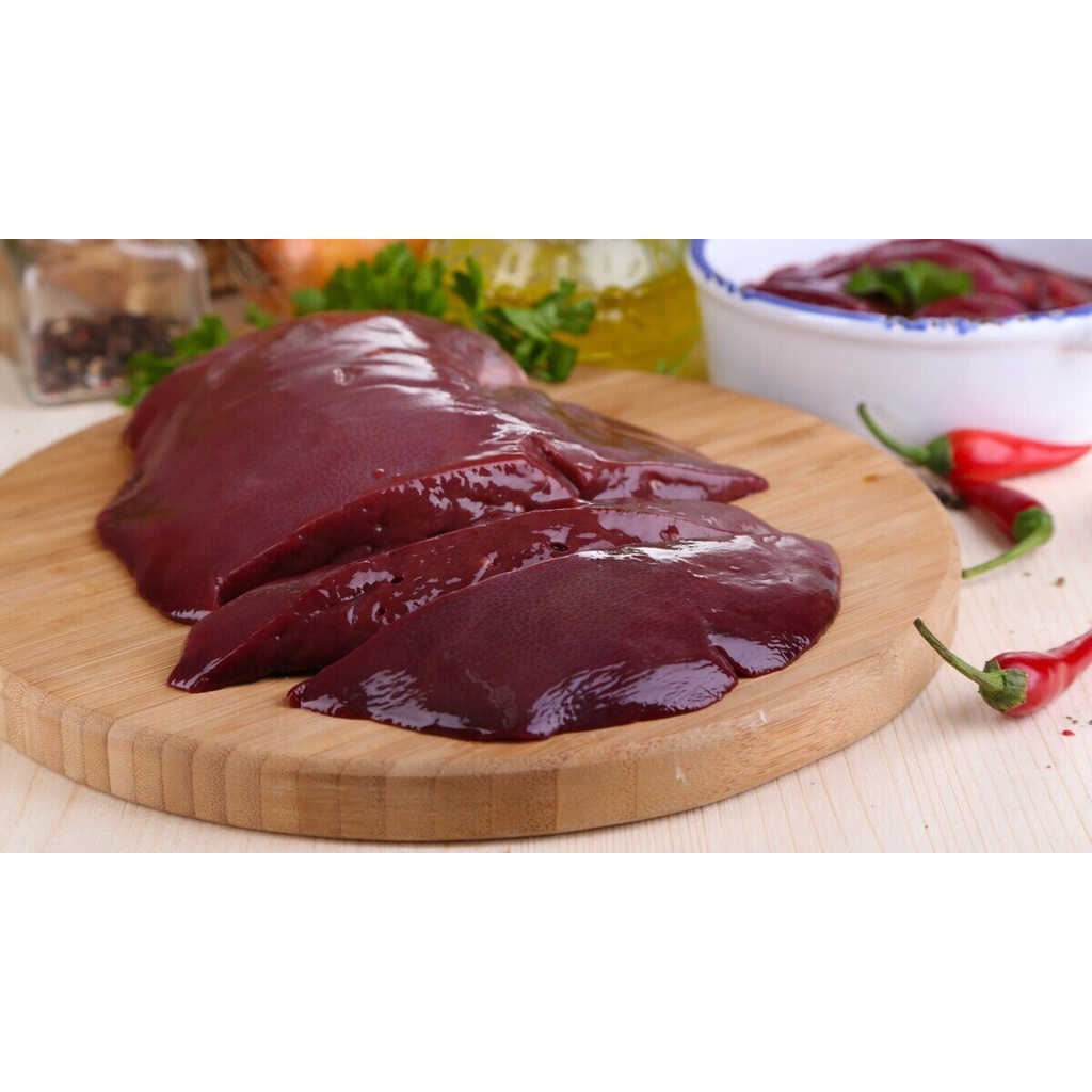 Gan Lợn Ngon 500 gram - giao Hỏa tốc