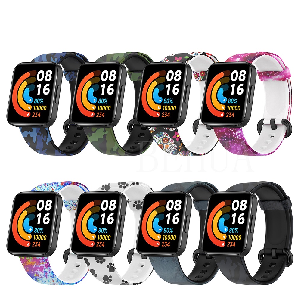 Dây Đeo Silicone Cho Đồng Hồ Thông Minh Redmi Watch 2 lite Redmi Horloge2 / Xiaomi Redmi Watch 2