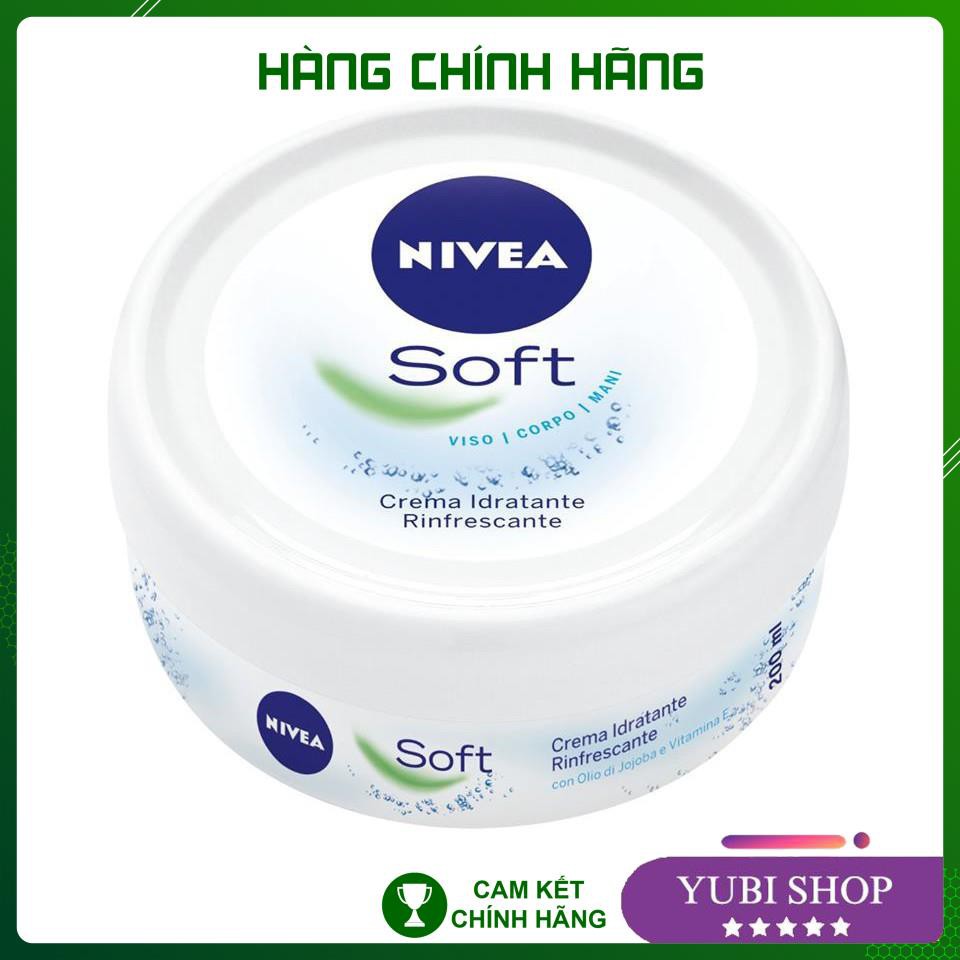 Kem Dưỡng Ẩm, Kem Dưỡng Trắng Da NIVEA SOFT Dung Tích 200ML Hàng Đức Chính Hãng | BigBuy360 - bigbuy360.vn