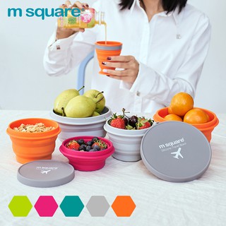 (HÌNH THẬT)Tô gấp gọn Msquare M(500ml).