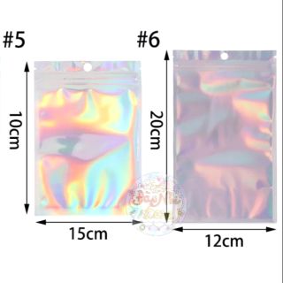 Túi zip hologram, túi zipper đựng sản phẩm