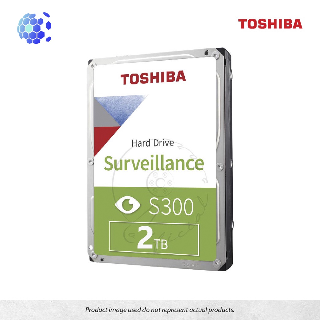 Ổ cứng Camera Toshiba S300 2TB Surveillance Chính Hãng