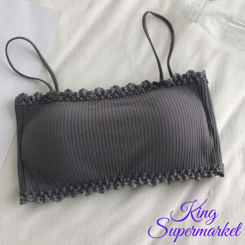 Áo Lót Quấn Ngực Phong Cách Tiểu Thư Hàn Quốc Có Sẵn Đệm Ngực Cực Mềm Mã ABR009