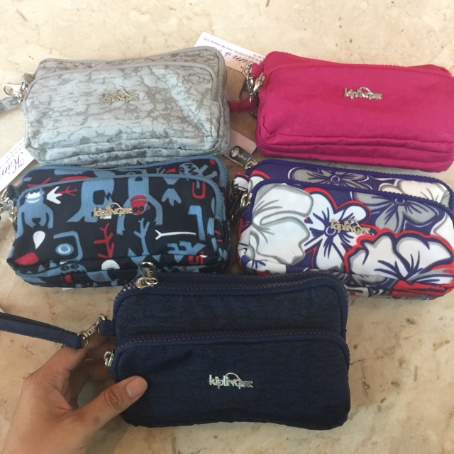 Ví tiền Kipling 3 dây kéo