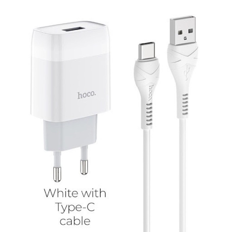 [hoco] BỘ SẠC NHANH 18W HOCO C72Q 1 CỔNG QC3.0 ĐẦU RA USB TYPE C, MICRO