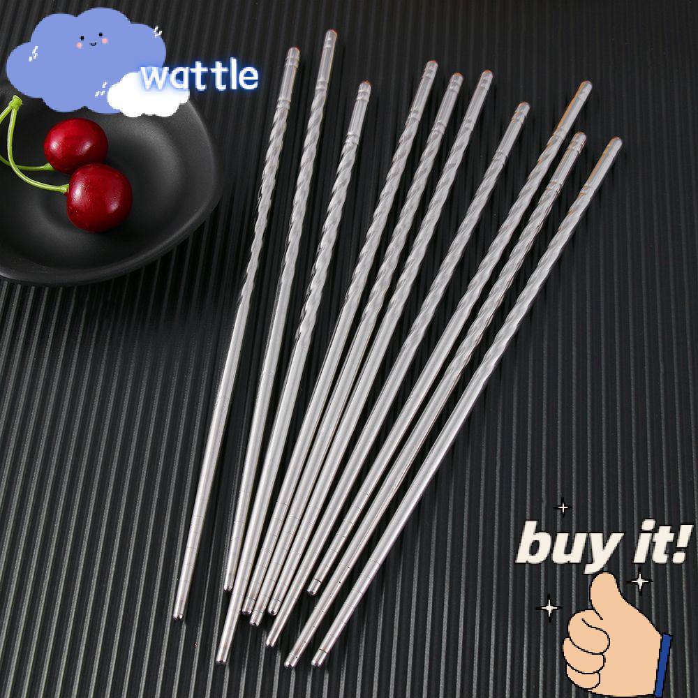 Set 3 Đôi Đũa Inox Ăn Sushi Có Thể Tái Sử Dụng