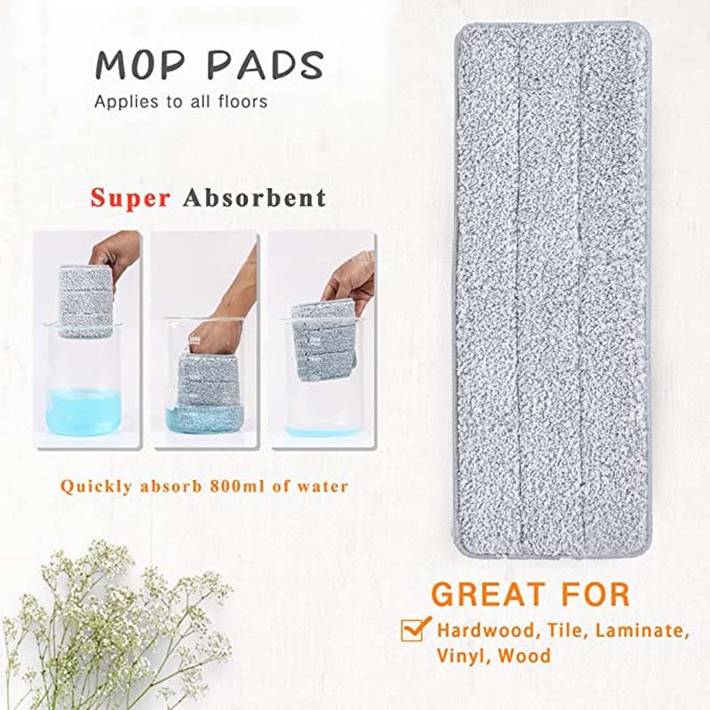 Tấm vải lau sàn thay thế 33x12cm