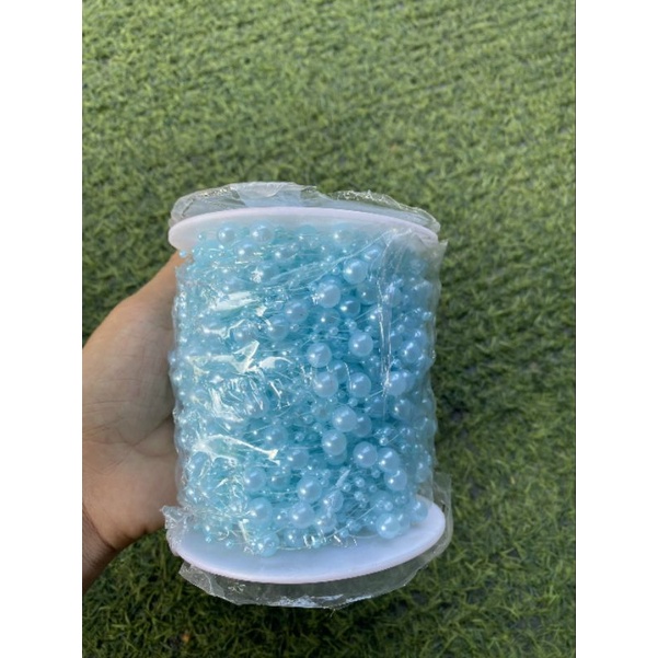 Cườm cuộn 60 mét bó hoa tay cầm cô dâu