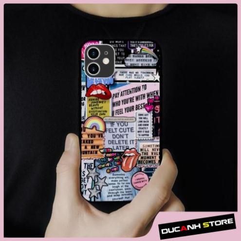 Ốp Lưng SAMSUNG hình Thông Điệp Cắt Dán Cảm Hứng collage art kinetic art chống ố  cho các dòng iPhone PAP20211116