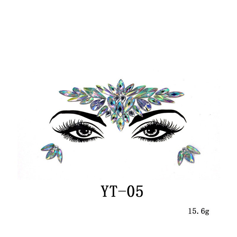 1 miếng dán đính đá trang trí cơ thể lấp lánh | BigBuy360 - bigbuy360.vn