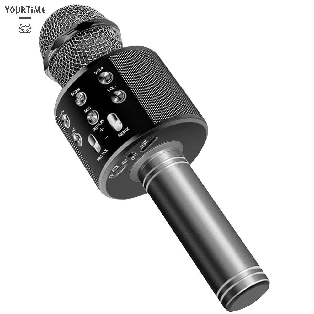 Micro hát karaoke không dây kết nối Bluetooth