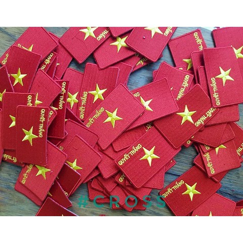 CROSS - PATCH CỜ QUYẾT THẮNG