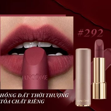 Son Lancome L’Absolu Rouge lì Cao Cấp . SANG TRỌNG QUÝ PHẢI.