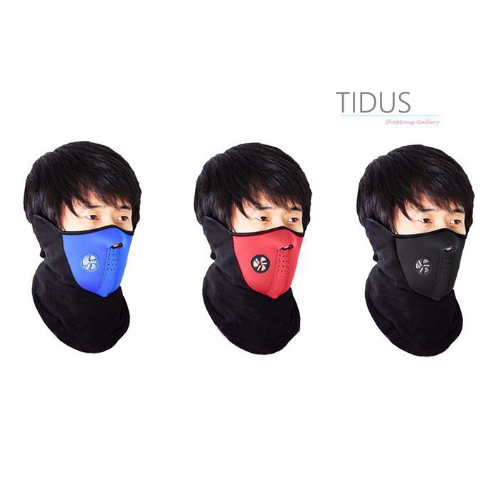 Khẩu trang Ninja Loại Chất Đẹp Có Lỗ Thông Hơi Điều Hòa Havana Outdoor Vải Cotton Thấm Mồ Hôi Tốt