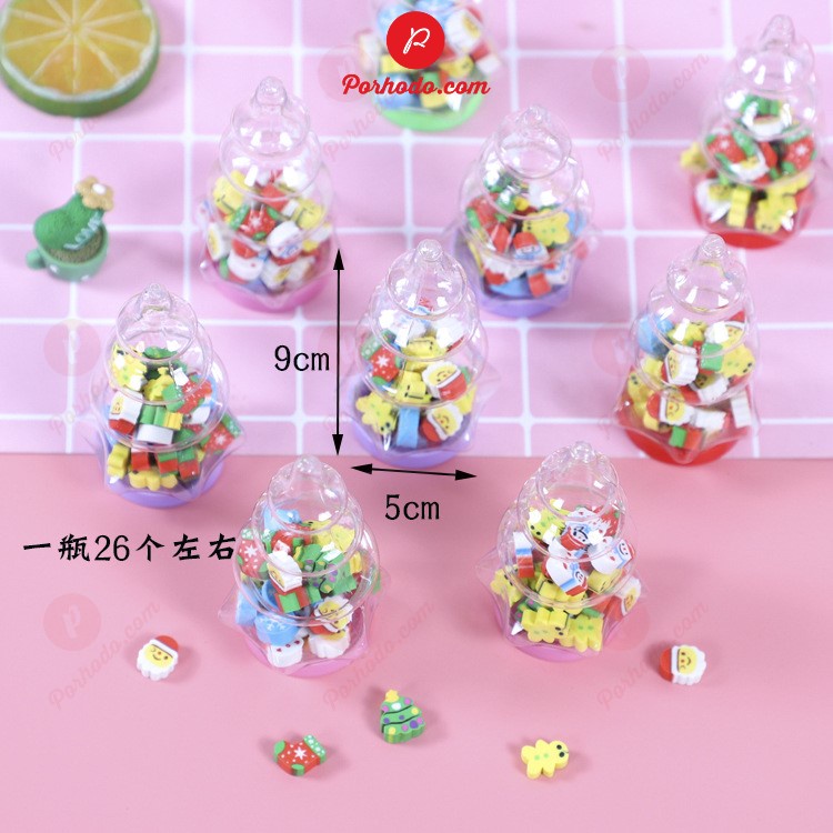 Set 4 Tẩy chì Hình Noel ngộ nghĩnh Merry Christmas VP2101209