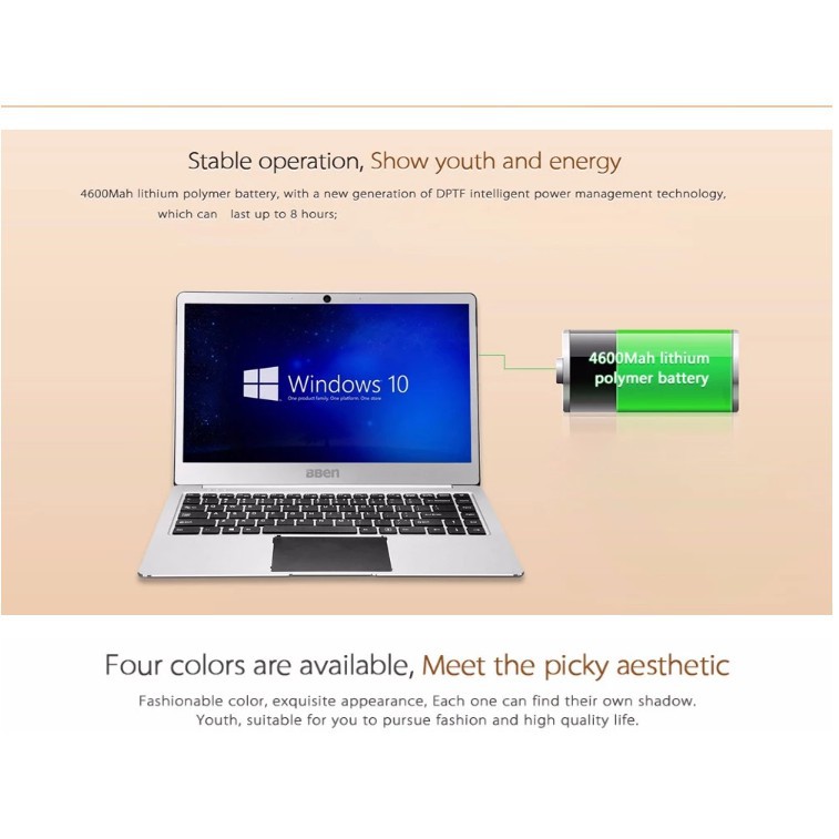 EuroQuality Laptop BBEN Siêu mỏng UltraThin Intel N3450 Ram 4G - 64Gb  | BigBuy360 - bigbuy360.vn