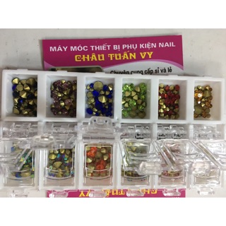 Đá chân nhọn mix size đủ mầu chỉ 120k/1 hộp