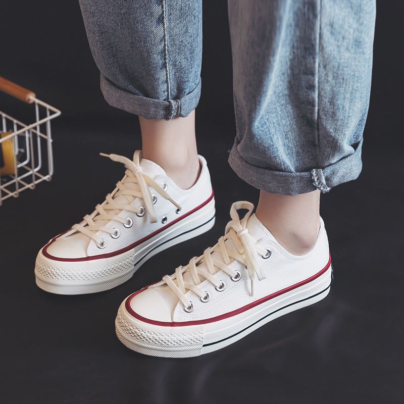 Giày Thể Thao Nữ CV dáng BASIC đế bánh mì 3 phân, Giày sneaker nữ BAMY trẻ trung, năng động