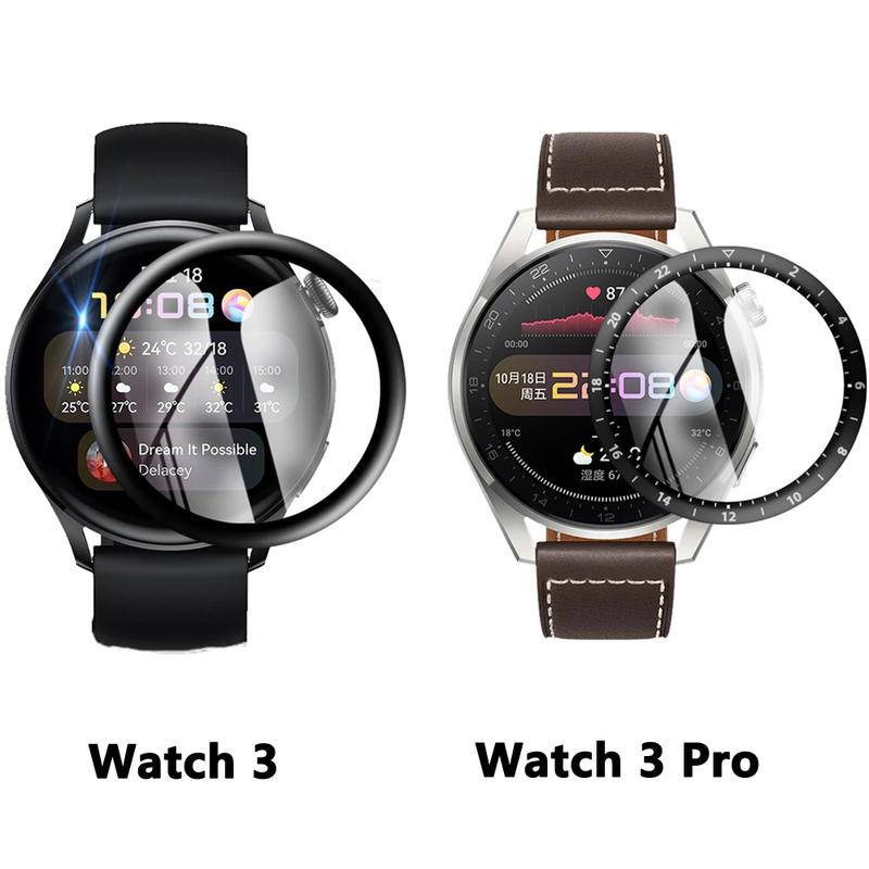 Kính Cường Lực Bảo Vệ Màn Hình Cong Cho Huawei watch 3 pro GT2 GT3 42mm 46mm GT2e Gtrunner Huawei Honor Magic2 GS3