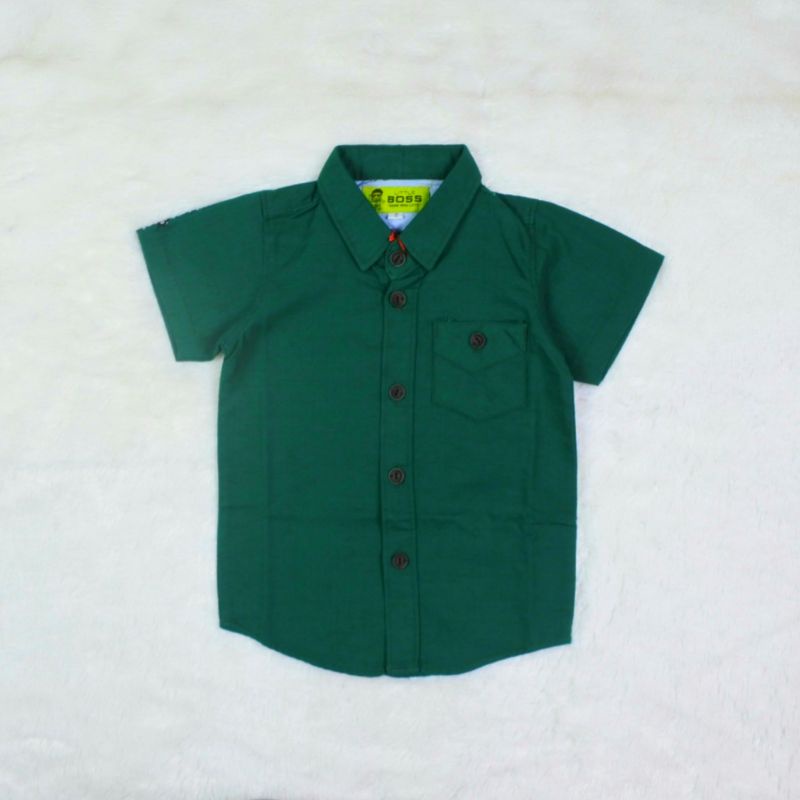 Áo Sơ Mi Uniqlo Tay Ngắn Chất Liệu Cotton Cao Cấp Cho Bé