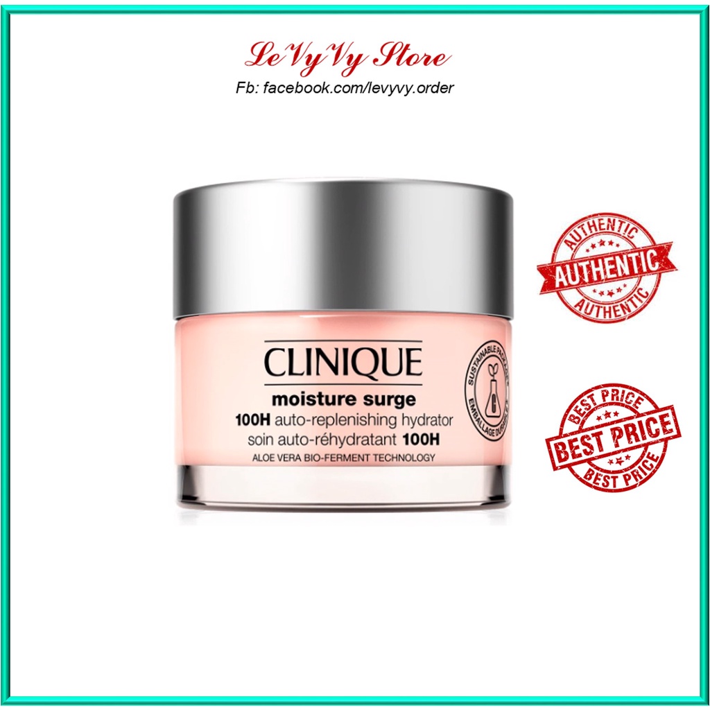 Kem Dưỡng Ẩm Clinique Moisture Surge 100H CLINIQUE HỒNG 125ML