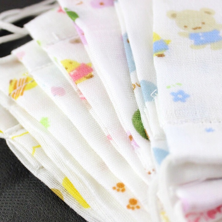 Khẩu trang xô xuất Nhật thoáng khí bảo vệ hô hấp bé