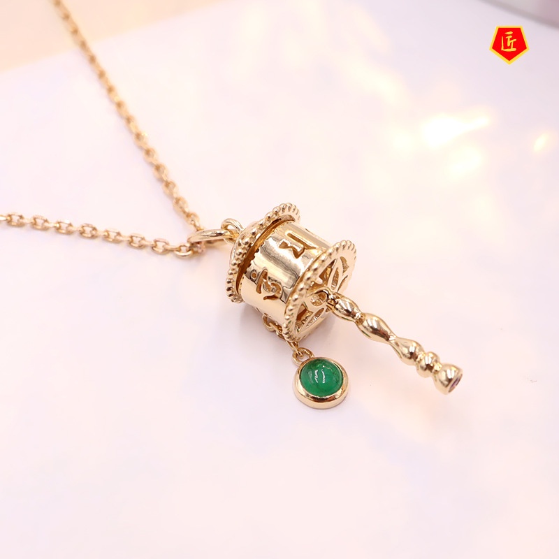 Vòng cổ Cầu Nguyện Bảo Vệ An Toàn Có Thể Xoay Được