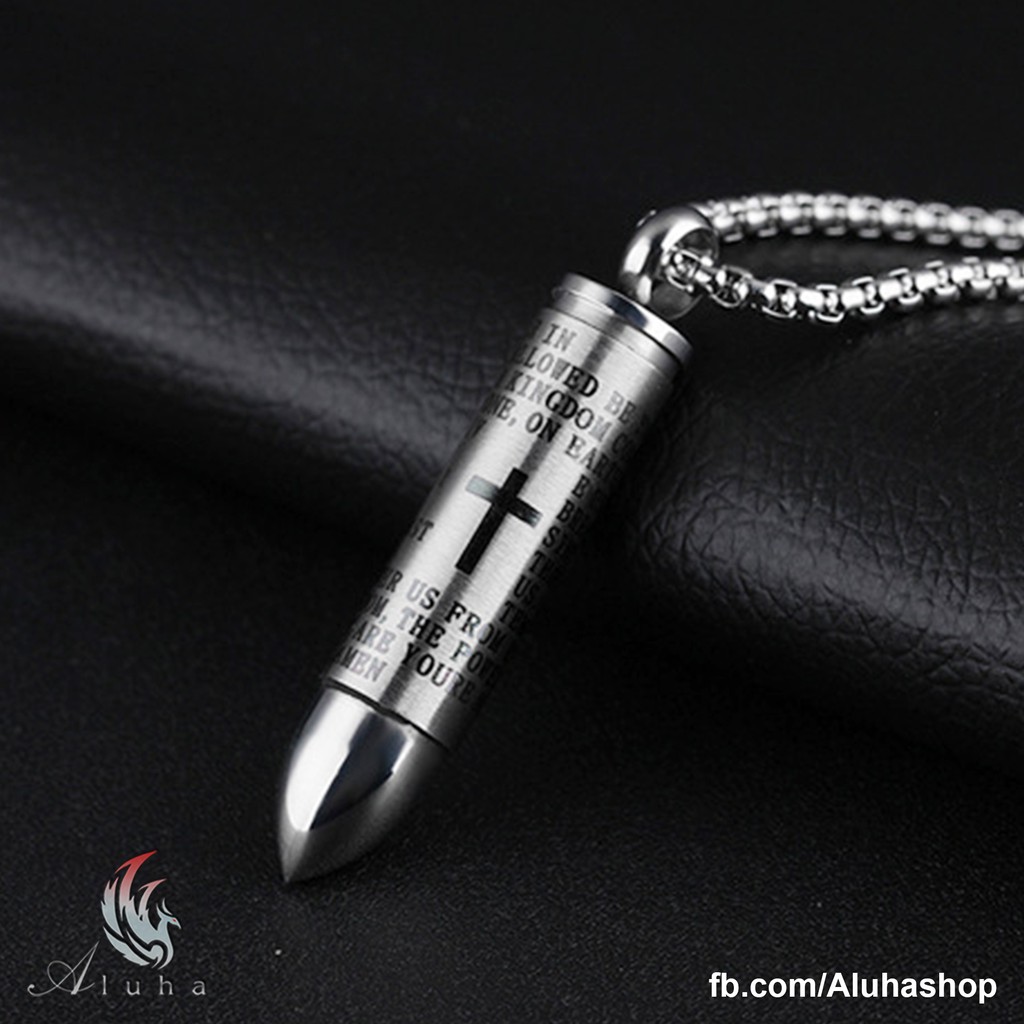 Dây chuyền Nạm Kinh Thánh Mạnh Mẽ - NL043 - Aluha