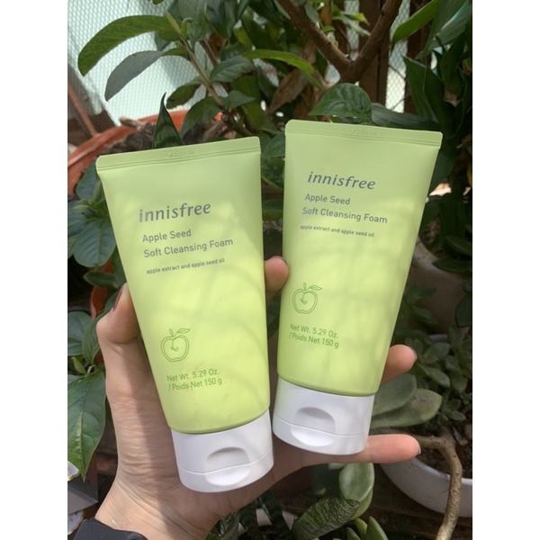 Sữa Rửa Mặt Táo Xanh Innisfree Apple Seed Deep Cleansing Foam