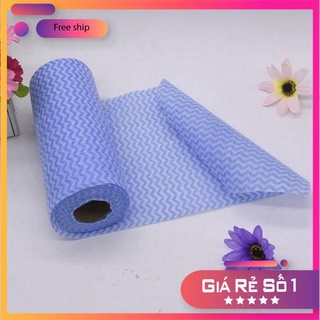 Cuộn 50 miếng khăn lau nhà bếp đa năng