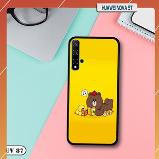 Ốp Huawei Nova 5T - lưng nhám viền dẻo ngộ nghĩnh