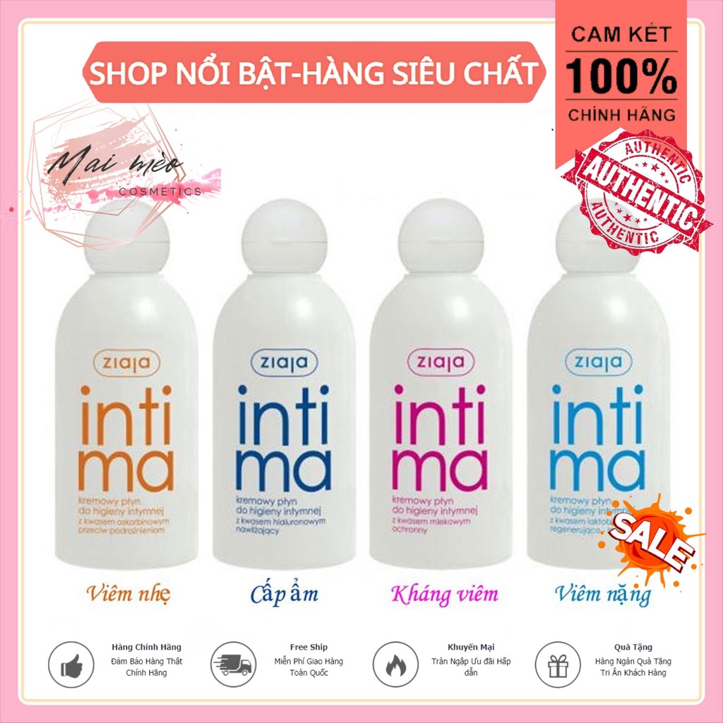 Dung dịch vệ sinh ziaja intimate creamy wash Balan