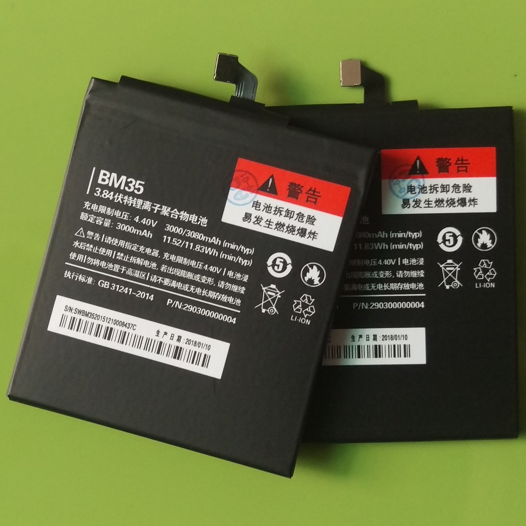 Pin điện thoại cho máy Xiaomi Mi4c - BM35 (Đen)
