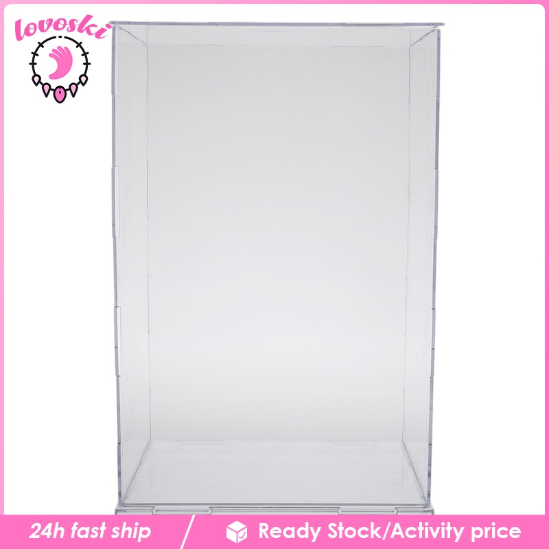 Hộp trong suốt trưng bày mô hình xe hơi 25cm