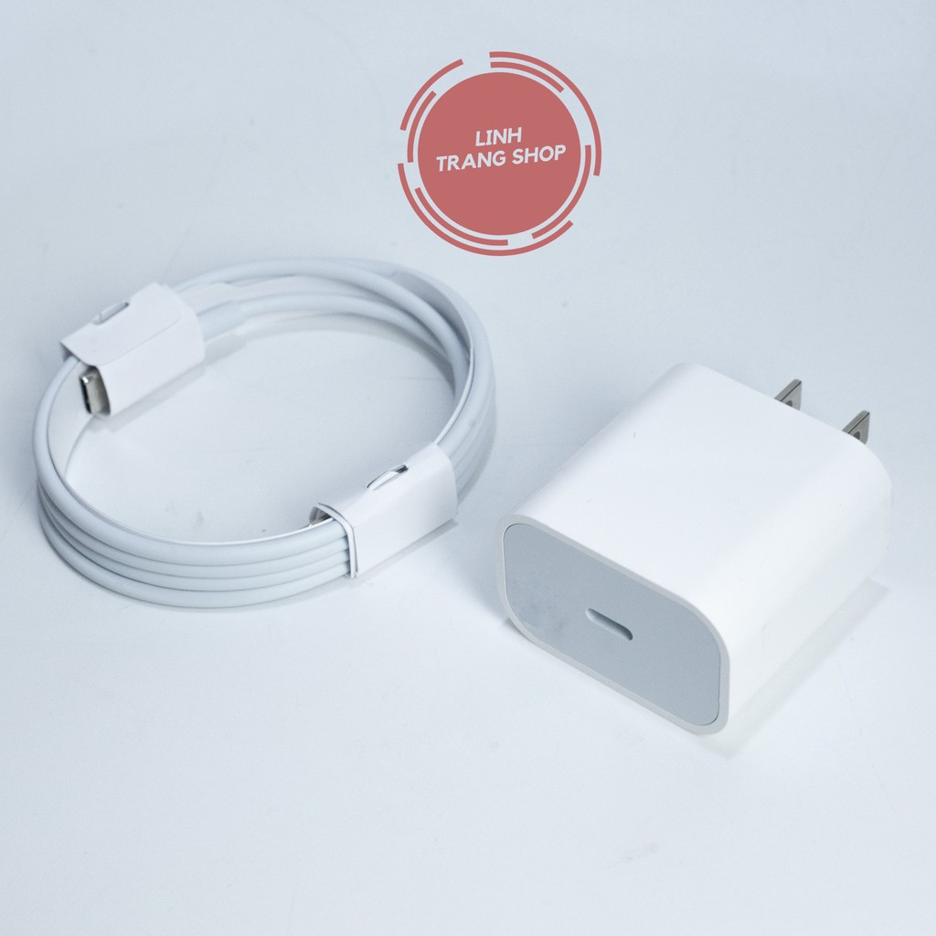 (BH 12 tháng) Sạc Nhanh PD 18W USB-C To Lightning, Sạc 8,X,11,12,13 (Củ Sạc Nhanh PD 18W + Cáp Sạc Nhanh PD)