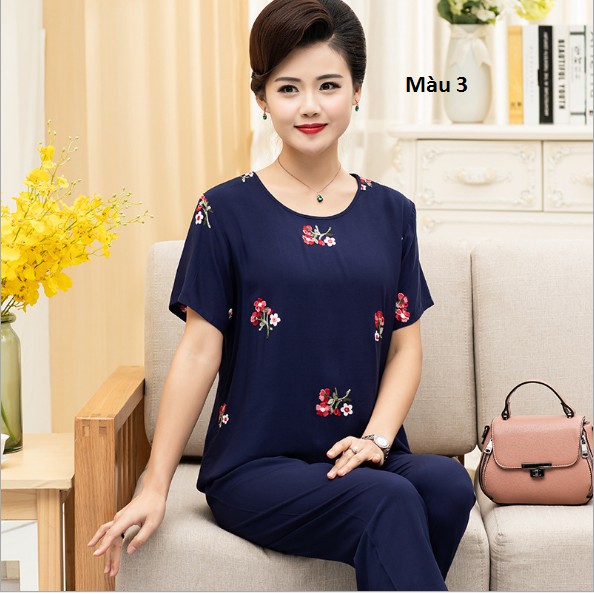 Bộ quần áo mặc nhà cho mẹ | BigBuy360 - bigbuy360.vn
