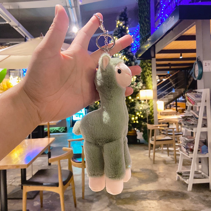 Móc Khóa Hình Lạc Đà Nhồi Bông Dễ Thương