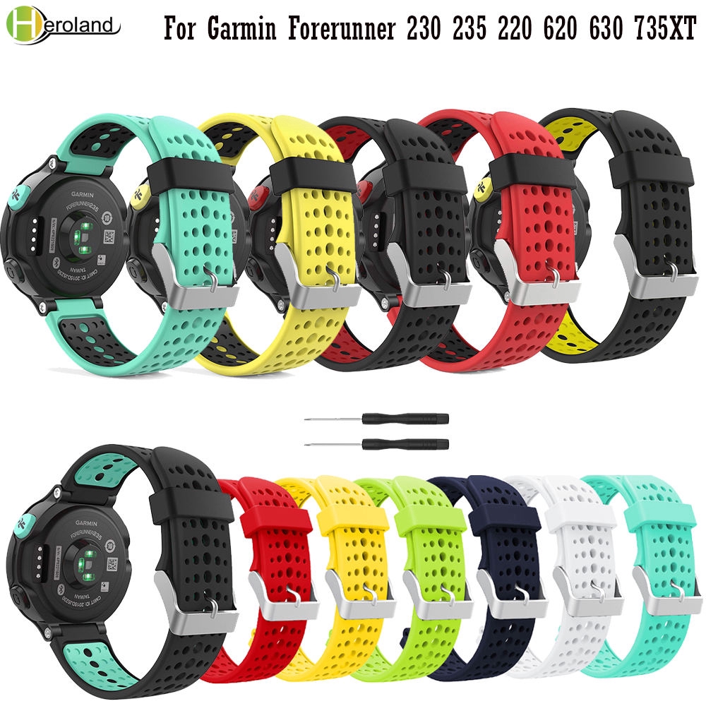 Dây Đeo Thay Thế Cho Đồng Hồ Thông Minh Garmin Forerunner 235 / 220 / 230 / 620 / 630 / Forerunner 735xt / 235 Lite