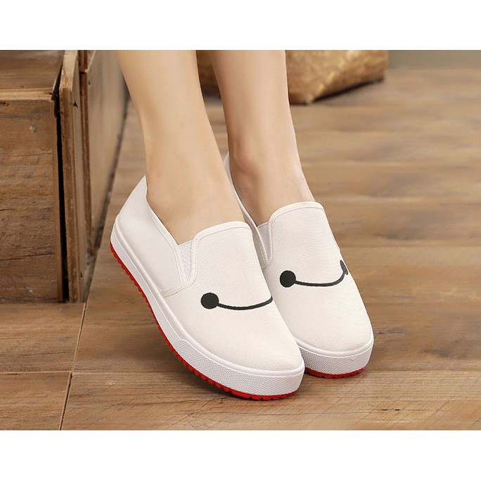 Slip on mặt cười lớn dễ thương | BigBuy360 - bigbuy360.vn