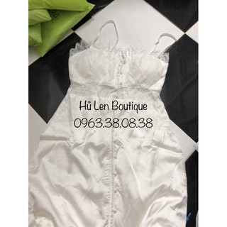 ĐẦM MAXI HAI DÂY REN NGỰC (KÈM VIDEO HÌNH THẬT)