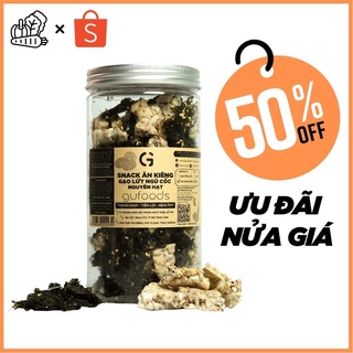 Snack ăn kiêng gạo lứt ngũ cốc nguyên hạt GUfoods - Thanh đạm, Tiện lợi, Phù hợp Eat clean