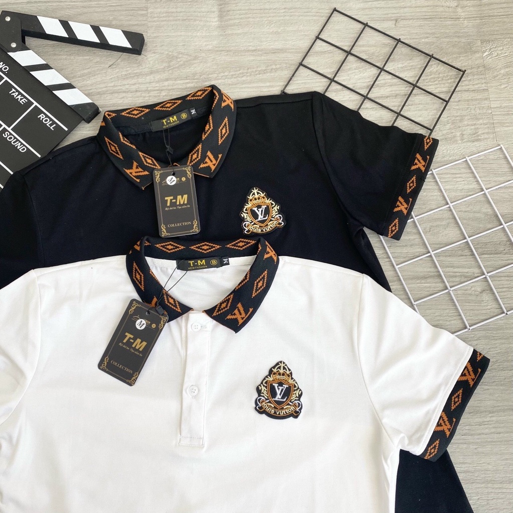 áo thun nam polo có cổ thêu logo đẹp mẫu mới hot,vải mềm mát kiểu dáng trẻ trung