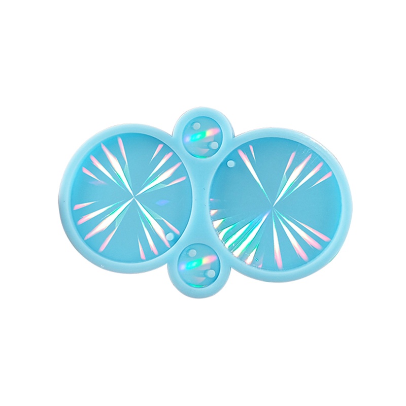 Khuôn Silicone Làm Móc Khóa Hình Bóng Đèn DIY